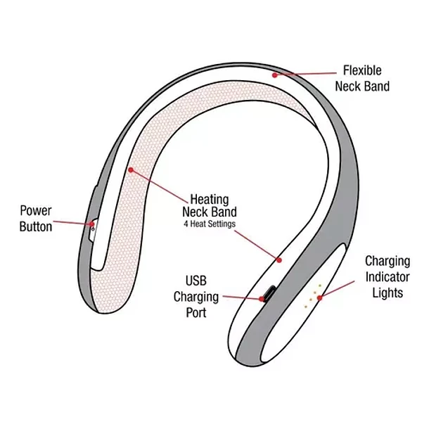 Miniatura 2 de CALENTADOR DE CUELLO INALAMBRICO